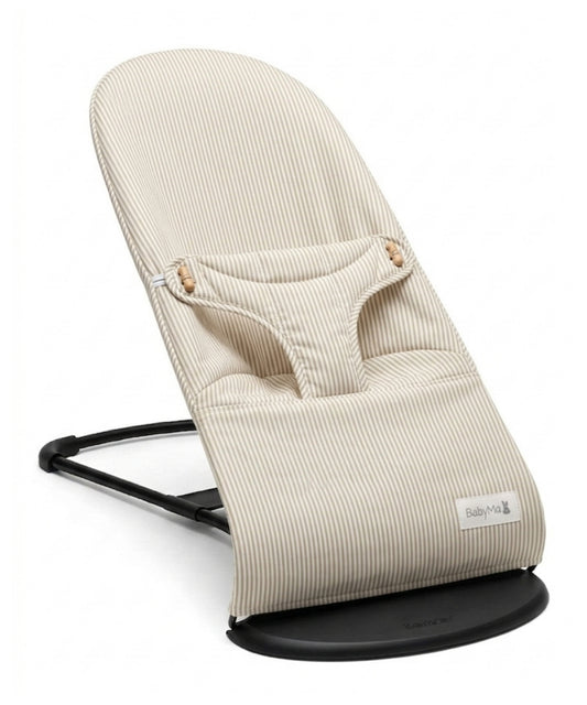 Mecedora Slim Rayas beige