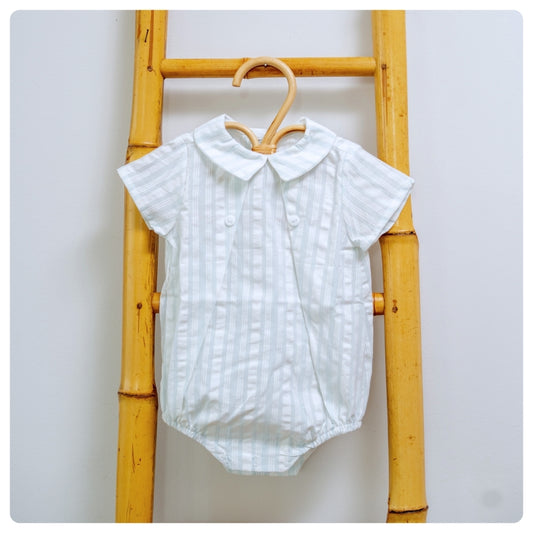 Body vintage rayas menta