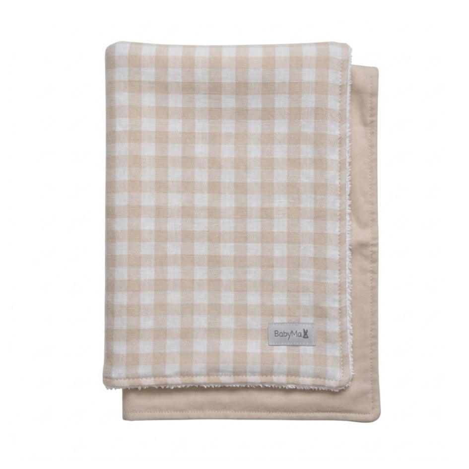 Set 2 babitas Vichy beige