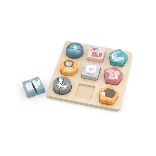 Puzzle bloques con formas