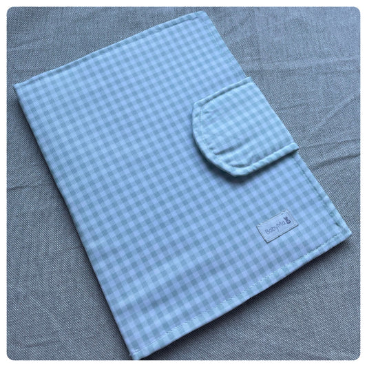Porta carnet pediátrico Vichy verde