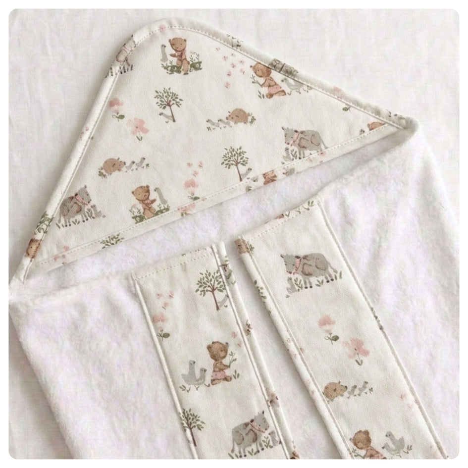 Toallón rectangular Animalitos