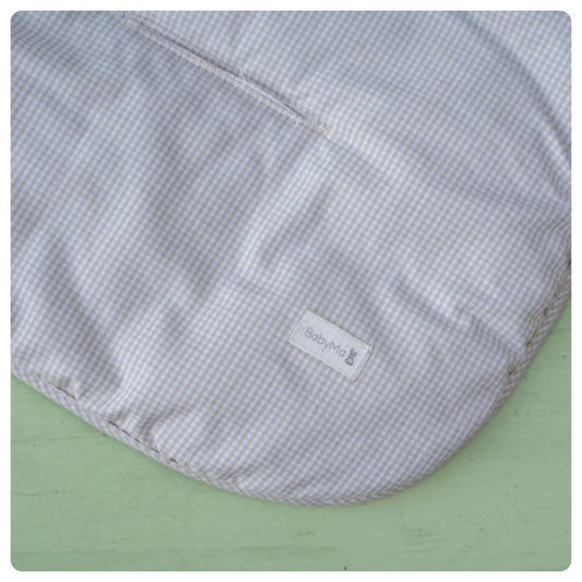 Colchón de coche universal Vichy beige - PREVENTA