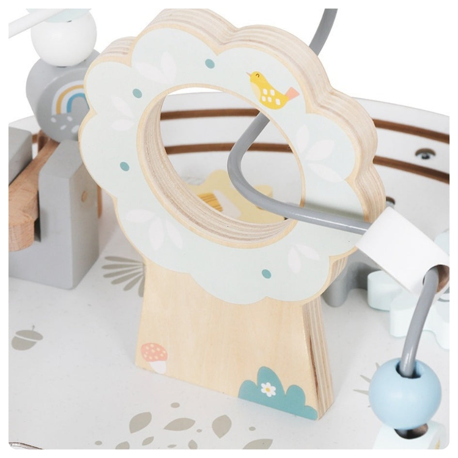 Mesa de actividades de madera