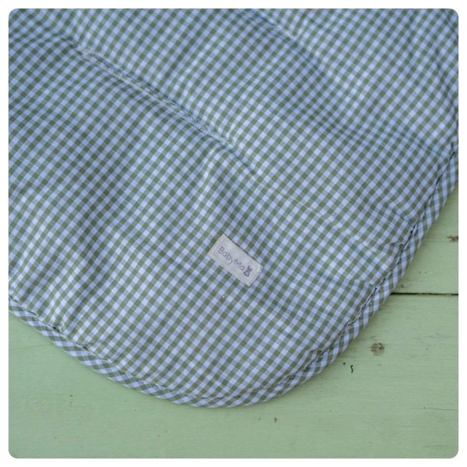 Colchón de coche universal Vichy green