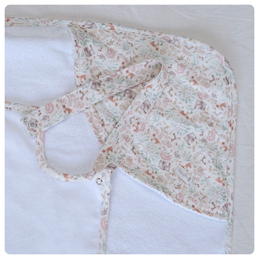 Toallón con sistema agarre Bosque menta