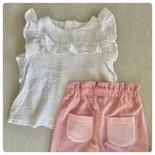 Pantalón Lemon rosado